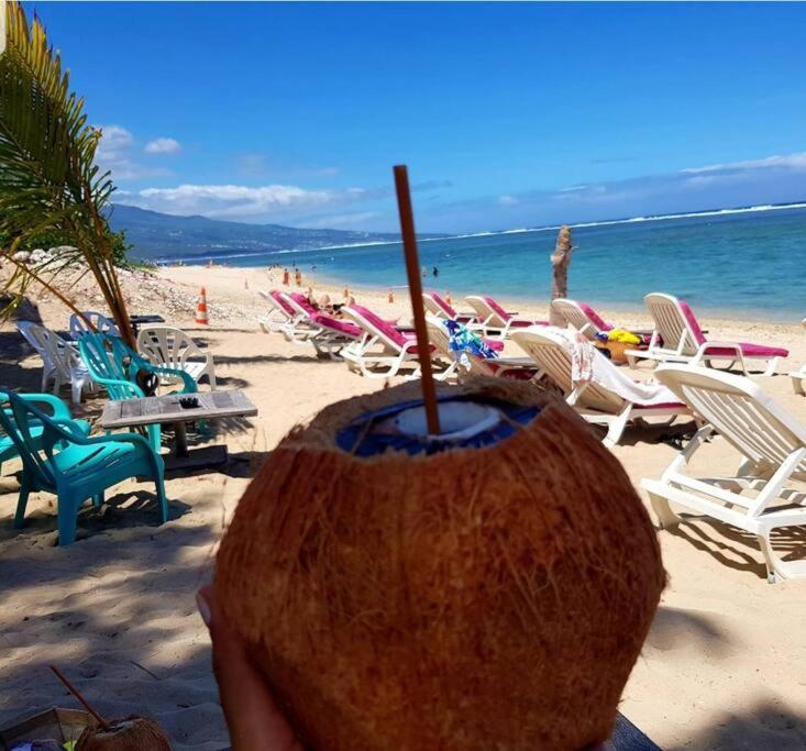Palmae De Boucan Canot T2 St-Gilles A 200M De La Plage サンジルレバン エクステリア 写真